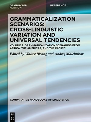 cover image of Grammaticalization Scenarios from Africa, the Americas, and the Pacific